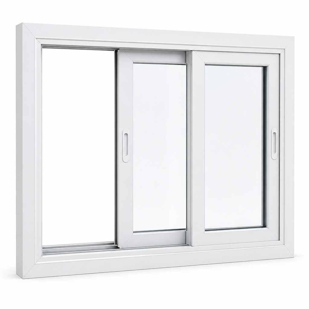 OEM UPVC Sliding Window - Exterior Perspective View | OPPGATE